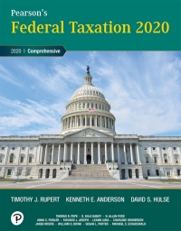Pearson's Federal Taxation 2020 Comprehensive (33rd Edition) [2020] - Original PDF